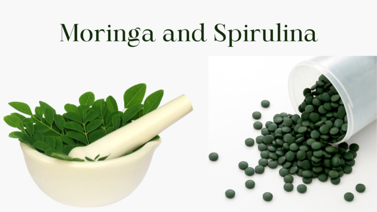 Moringa and Spirulina