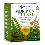 Moringa Tulsi Herbal Infusion – Boost Immunity, Increase energy, Mental Clarity, Muscle Relaxation and Overall Wellbeing