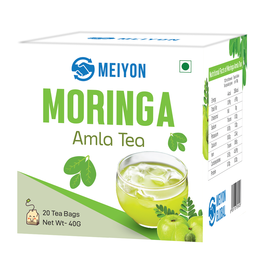 Moringa Amla Tea -Immunity Booster, Promote Liver Health & Detoxification