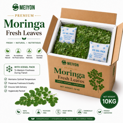 Moringa Fresh Leaves-Boost Immunity, Reduce Blood sugar Level, Improve Digestion, Supports Weight Loss