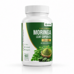 Moringa Leaf Capsules (500mg) -Boost Immunity, Reduce Blood sugar Level, Improve Digestion,  Supports Weight Loss