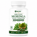 Moringa Leaf Capsules (500mg) -Boost Immunity, Reduce Blood sugar Level, Improve Digestion,  Supports Weight Loss
