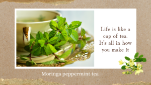 Moringa Peppermint Tea