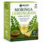 Moringa Lemongrass Tea -Supports Digestion, Heart Health, boost Immune system, Reduce stress (20dips in a box)