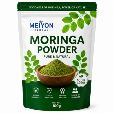 Moringa Powder (100g) - Rich in Nutrients, vitamins, Minerals, Anti Oxidants. Boost Immunity, Reduces Blood sugar, Pressure & support weight loss