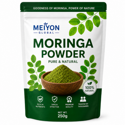 Moringa Powder (250g)-Rich in Nutrients, vitamins, Minerals, Anti Oxidants. Boost Immunity, Reduces Blood sugar, Pressure & support weight loss