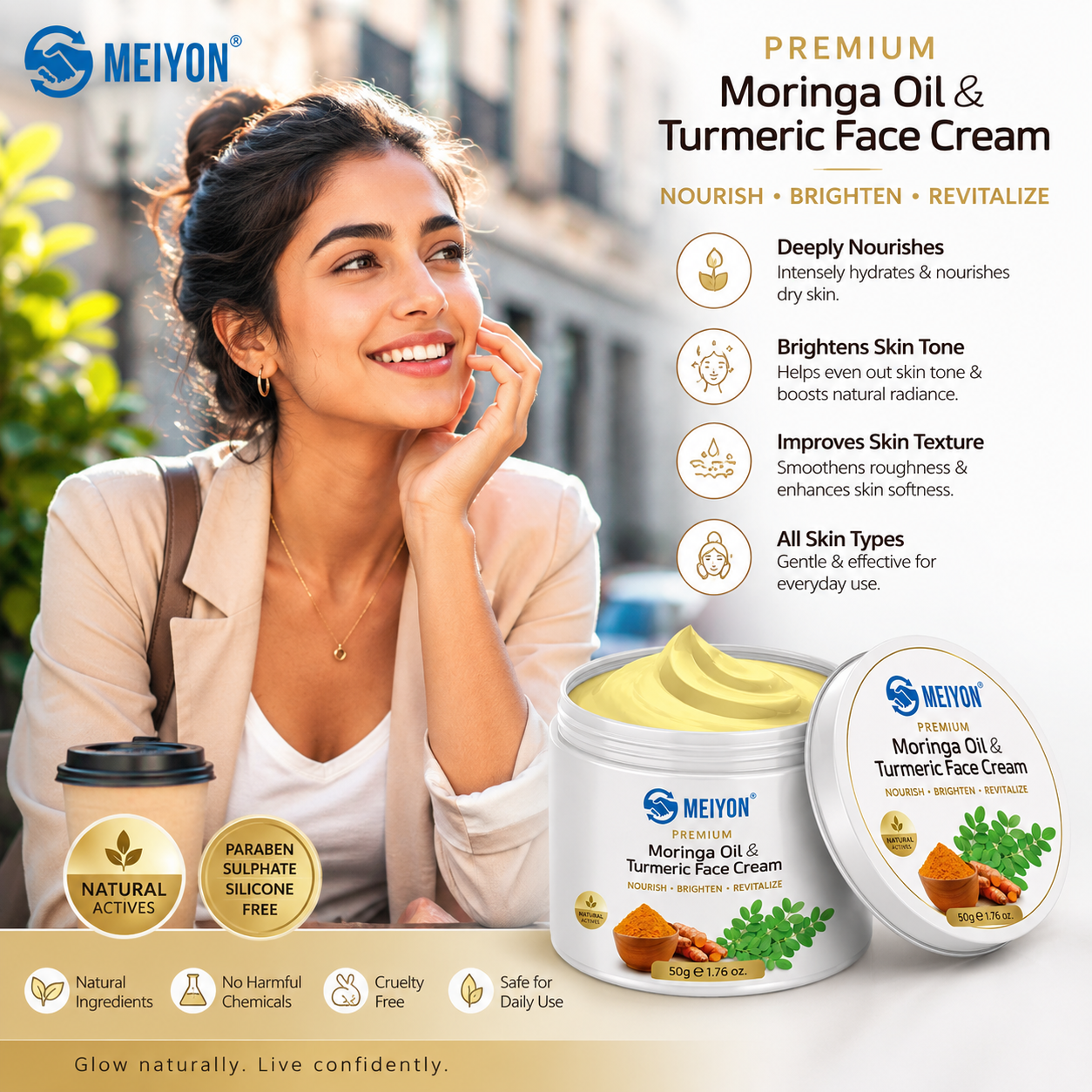Moringa Turmeric Face cream 4