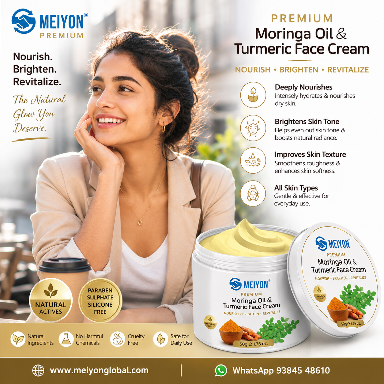 Moringa Turmeric Face cream 5