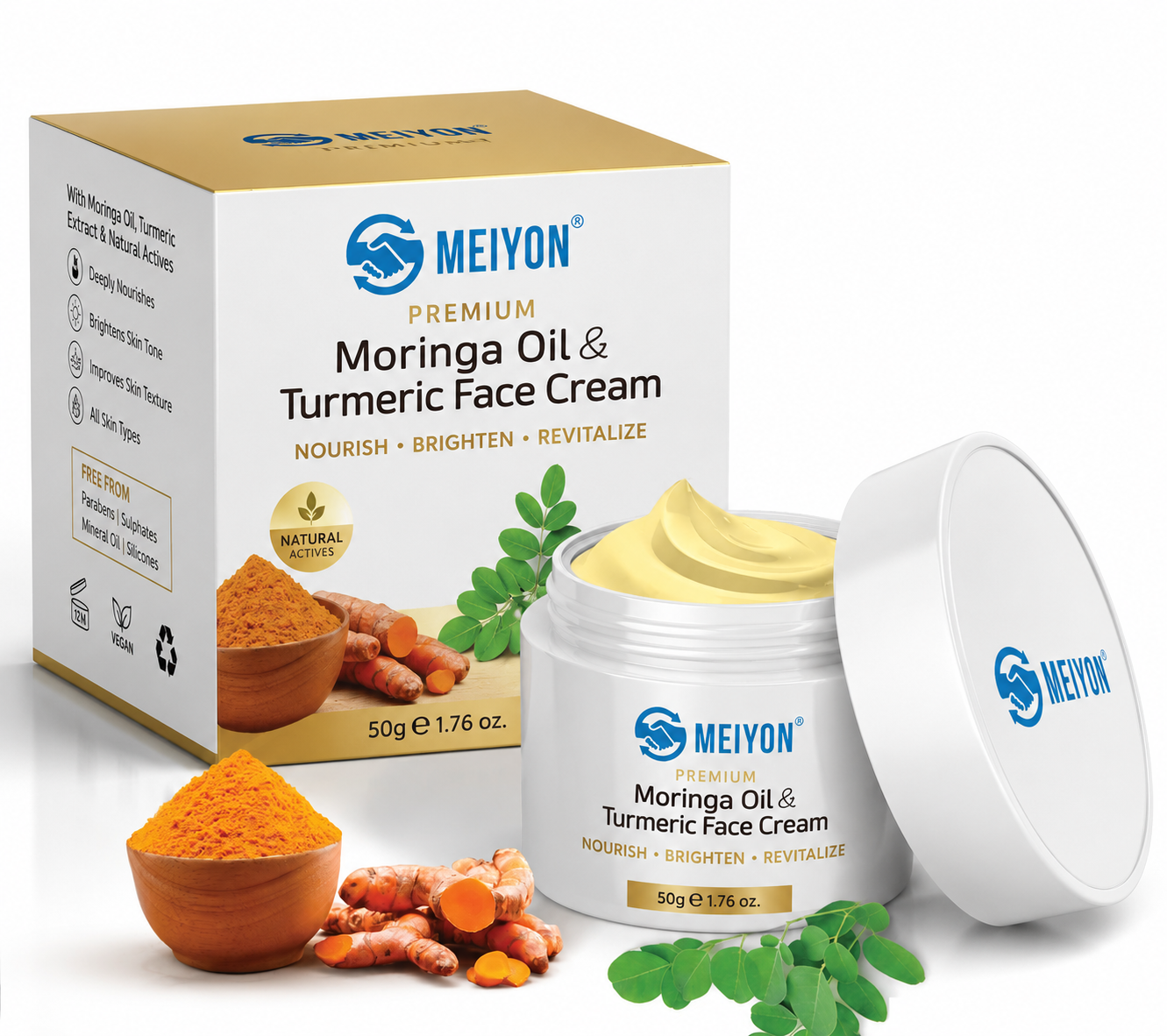 Moringa Turmeric Face cream