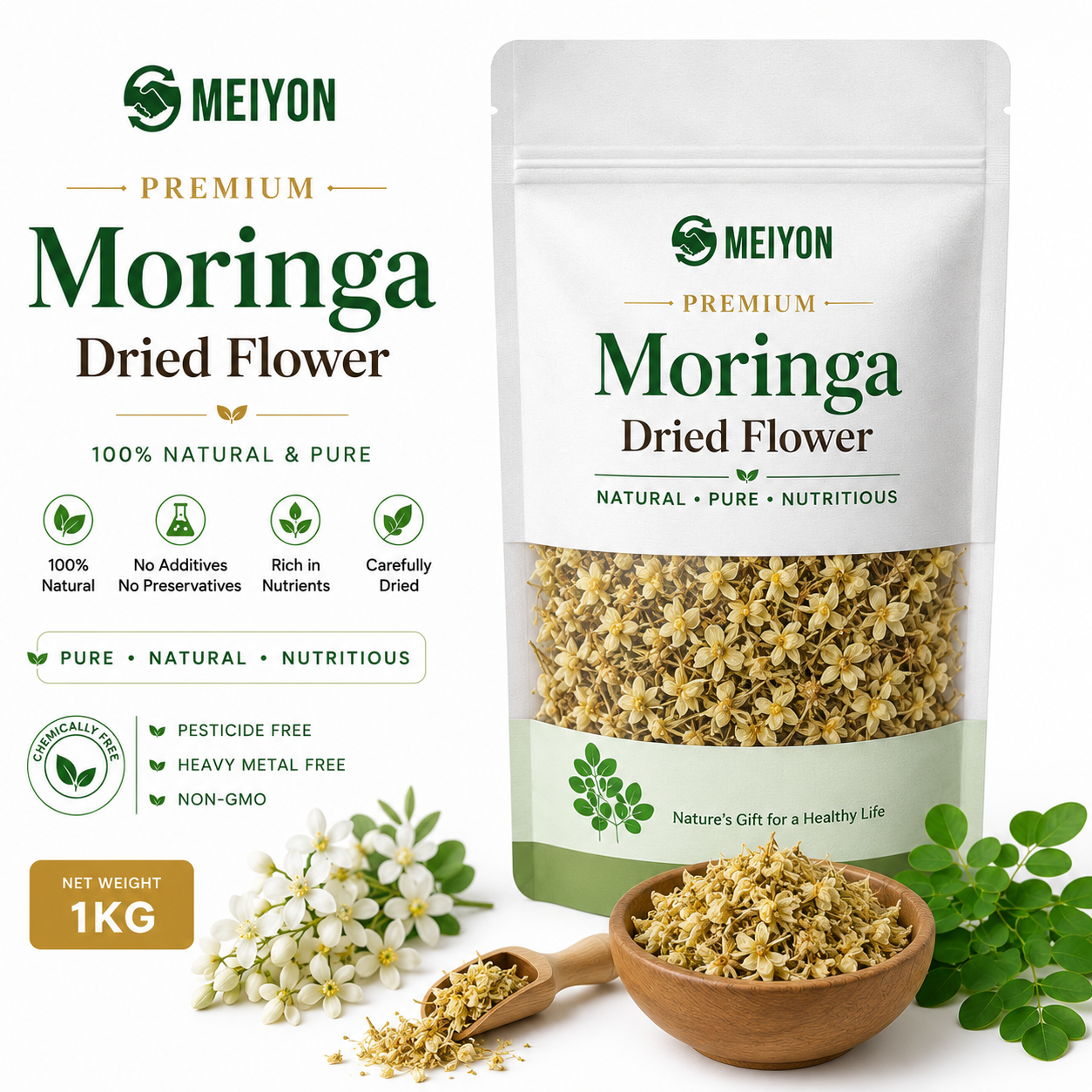 Moringa dried Flower