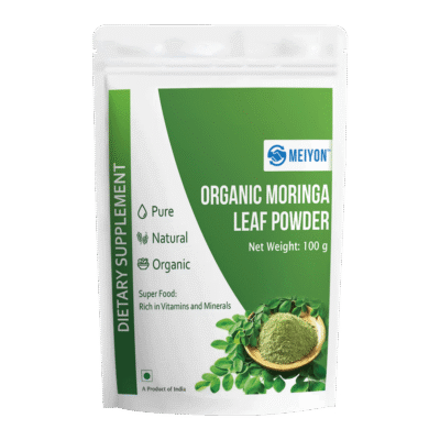Moringa Powder (100g) - Rich in Nutrients, vitamins, Minerals, Anti Oxidants. Boost Immunity, Reduces Blood sugar, Pressure & support weight loss