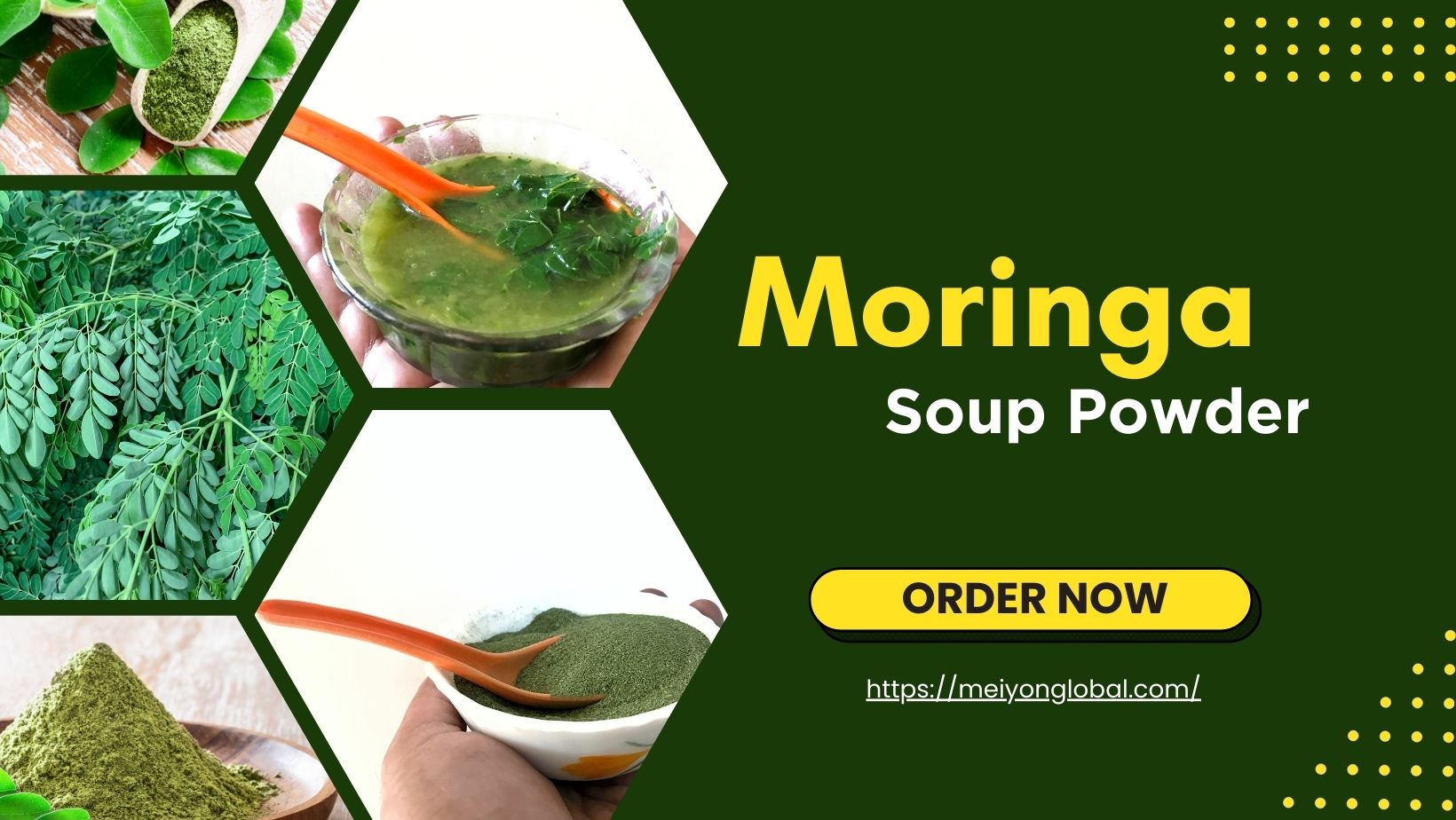 Moringa soup powder
