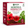 Moringa Hibiscus Tea -With Moringa & Hibiscus leaves, supports weight loss, Liver health , Lowering Blood Pressure.